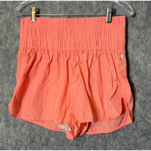 FP Movement The Way Home Lined Shorts Large Pink/Peach - Picture 1 of 7